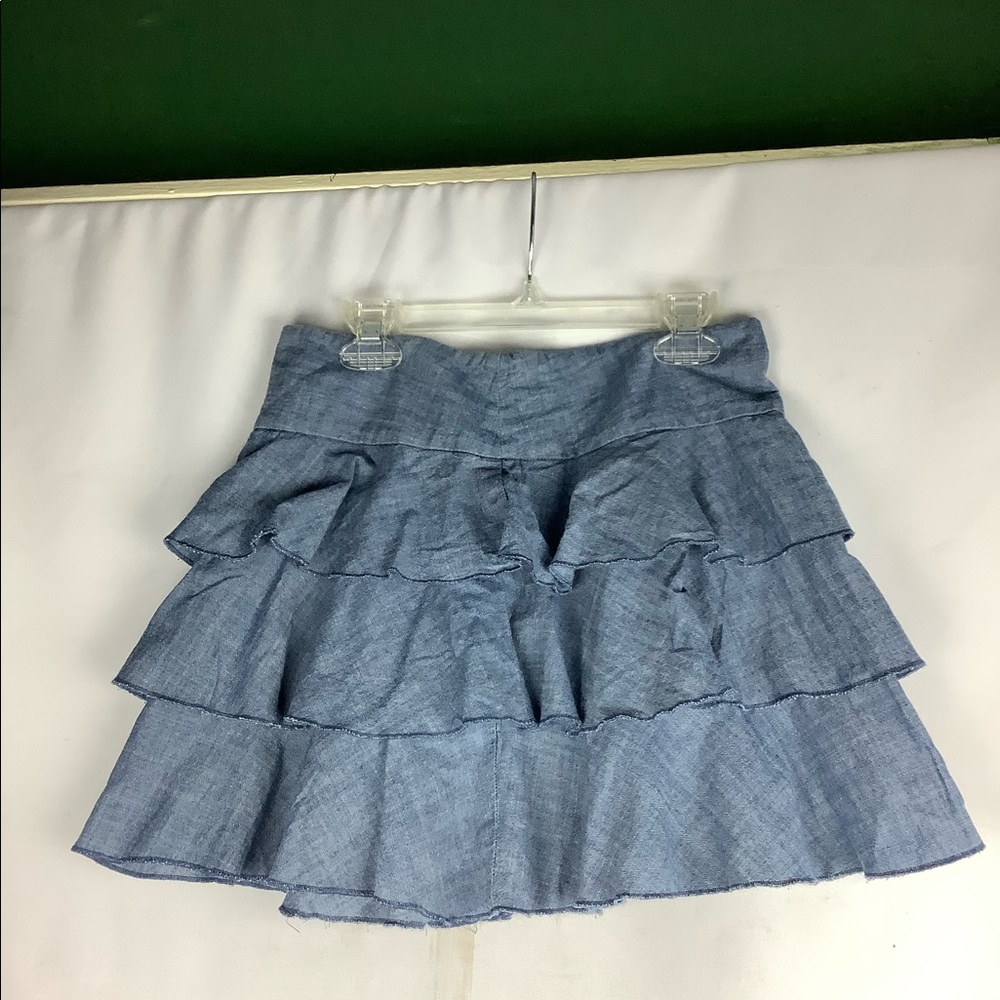EXPRESS Ruffled 3  Tiered Mini Skirt